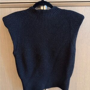 Babaton Black Cowl Neck Sweater